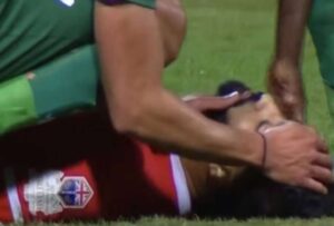 El futbolista egipcio Ahmed Refaat sufrió un infarto