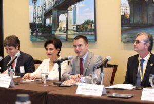 El presidente de la República, Daniel Noboa, se reunió con inversionistas de Wall Street