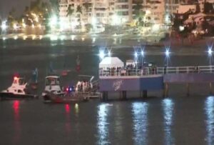 Un barco se accidentó en Salinas, en el sector de Chipipe