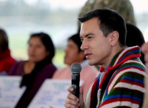 El presidente Daniel Noboa cumple cuatro meses en el cargo