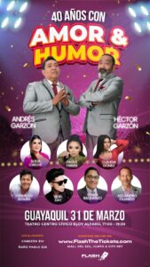 ¡LOS “40” DE LOS HERMANOS GARZON “A LO GRANDE”!.