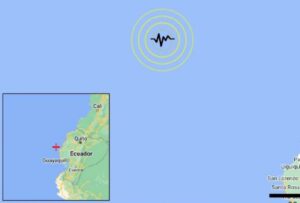 El Instituto Geofísico del Ecuador (IG-EPN) reportó que la madrugada de este miércoles, 13 de marzo de 2024, se registró un sismo a 70.29 km de Manta, Manabí