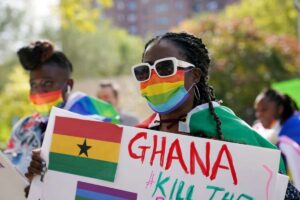 El parlamento de Ghana aprobara una estricta nueva legislación, cualquier persona que se identifique dentro de la comunidad LGBTQ+