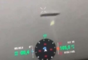 Supuestamente un soldado ucraniano observó un objeto volador no identificado, sí, un OVNI