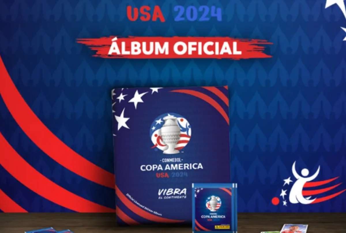 La empresa Panini lanzó al mercado el álbum oficial de la Copa América USA 2024