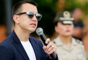 El presidente Daniel Noboa se refirió a temas relacionados con la consulta del próximo domingo, 21 de abril