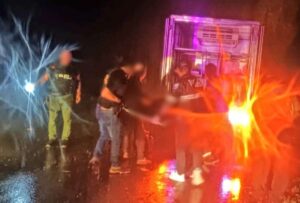 La Policía Nacional frustró un intento de robo en un bus interprovincial en Santo Domingo de los Tsáchilas