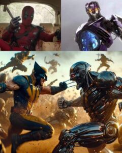 Escena final donde los héroes de Fox se reúnen