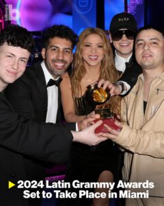 The 2024 Latin Grammys are set to take place in Miami