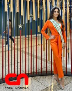 Valeria está más que lista para representarnos en el Miss Eco International 2024