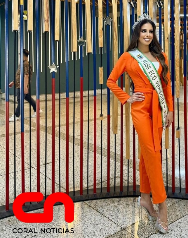 Valeria está más que lista para representarnos en el Miss Eco International 2024