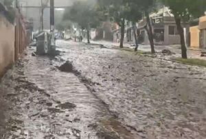 Un nuevo aluvión se registró este martes, 2 de abril de 2024, en el barrio quiteño de La Gasca