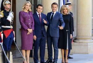 El presidente Daniel Noboa sostuvo una reunión este jueves 16 de mayo en el Palacio del Eliseo de París con el mandatario francés Emmanuel Macron