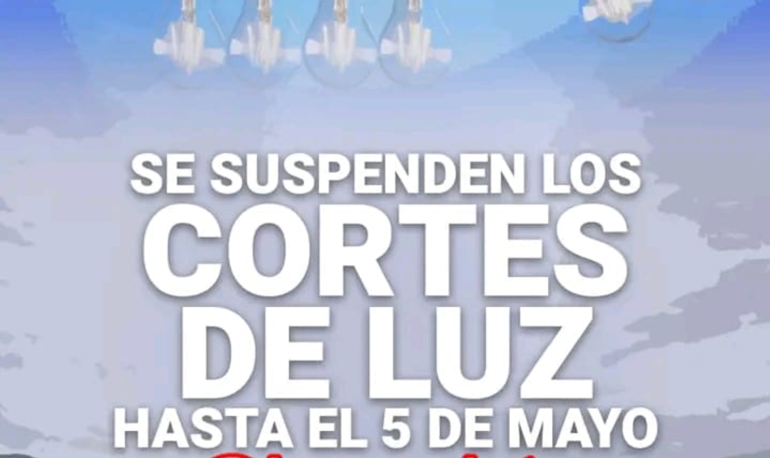 Cortes de luz en Ecuador continuarán suspendidos