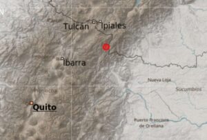 En&nbsp; Carchi un movimiento telúrico se registró