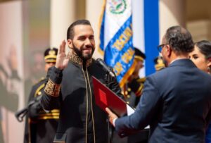 Nayib Bukele fue investido para un segundo mandato (2024-2029) como presidente de El Salvador