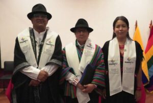 La Comisión de Intervención y Fortalecimiento Institucional (CIFI) de la Universidad Amawtay Wasi posesionó a las primeras autoridades de nuestra Universidad Intercultural de las Nacionalidades y Pueblos