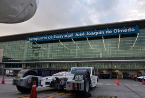 Suspendió durante 13 minutos sus operaciones el aeropuerto José Joaquín de Olmedo