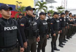 El presidente de la República, Daniel Noboa, continúa liderando las estrategias de seguridad que se ejecutan desde Manta