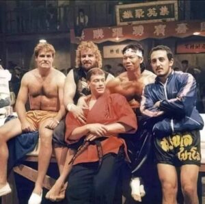 Set de rodaje de Hong Kong
