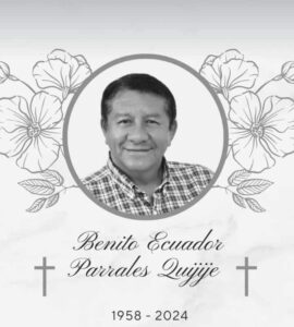 MURIÓ EL PERIODISTA DR. ECUADOR PARRALES QUIJIJE