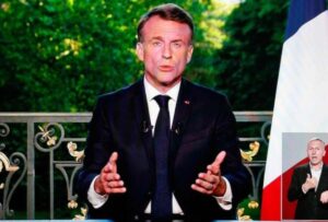 Disolveré la Asamblea Nacional esta tarde”, dijo el presidente de Francia, Emmanuel Macron