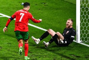 Cristiano Ronaldo vivió un día agridulce en la Eurocopa