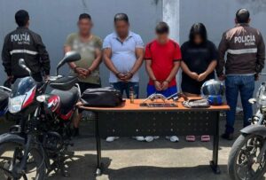Se han aprehendido a 93 personas vinculadas a los presuntos delitos de extorsión, secuestro