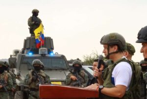 En el primer día de la intervención en Durán (Guayas) se realizó un megaoperativo que incluyó 80 allanamientos