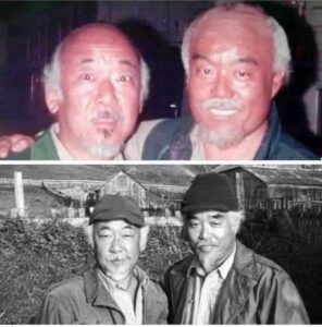 El sensei Fumio Demura, quien rechazó el papel por declararse no estar preparado como actor