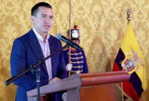 Daniel Noboa hizo un llamado para cesar el hostigamiento y la persecución