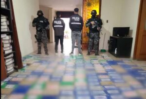 Un importante golpe al narcotráfico ocurrió en Manabí