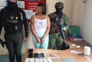 Fuerzas Armadas ejecutaron un operativo para capturar a Cataleya M. alias “La Pucca”