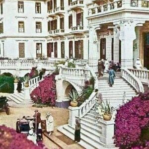 Fotografía del antiguo Hotel Winter Palace