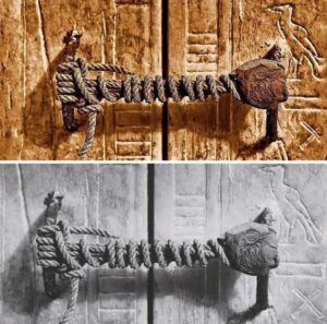 El sello de la tumba de Tutankhamón