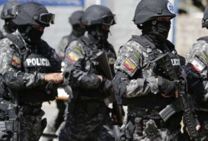 La Policía Nacional reforzó su presencia en Posorja, provincia del Guayas