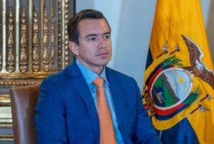 El mandatario Daniel Noboa envío el veto parcial a la ley por inconstitucionalidad en el artículo 20