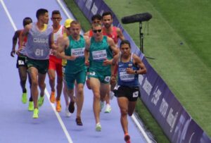 El ecuatoriano Sixto Moreta se destacó en la final de los 5000 metros T13