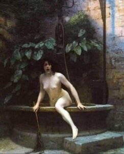 La verdad que sale del pozo, Jean-Léon Gérome, 1896.