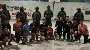 Se realiza control de armas, municiones y explosivos en el centro del cantón Archidona