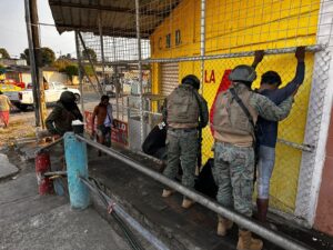 Fuerzas Armadas del Ecuador  ejecutaron operaciones de control de armas, municiones y explosivos (CAMEX) y patrullajes móviles en el cantón Durán