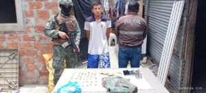 Actividades al margen de la ley, en el sector 9 de octubre del cantón Manta