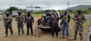 Inteligencia militar, realizó un allanamiento en la parroquia Puerto Cayo, sector La Invasión, en el cantón Jipijapa