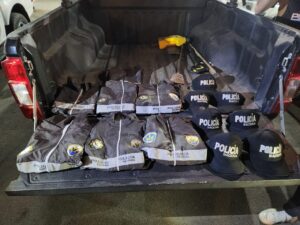 Allanamiento a una vivienda en el cantón Durán en el sector El Arbolito