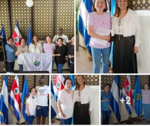 Agradecimiento a la Embajada de Costa Rica en El Salvador