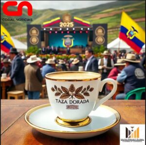 Taza  Dorada USA