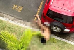 En Brasil, un policía encontró a su esposa con un amante