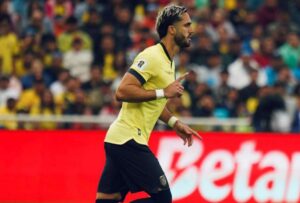Leonardo Campana por fin tuvo una oportunidad en la Tricolor de Sebastián Beccacece