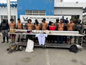 Policía Nacional realizaron allanamientos a diferentes domicilios en la zona urbana del Cantón Durán
