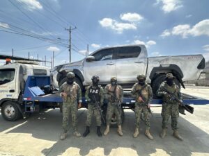 Operaciones militares tipo CAMEX, en el cantón Montecristi